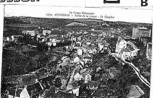 Ville de AUBUSSON Carte postale ancienne