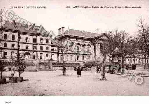 Ville de AURILLAC Carte postale ancienne