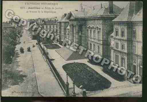 Ville de AURILLAC Carte postale ancienne