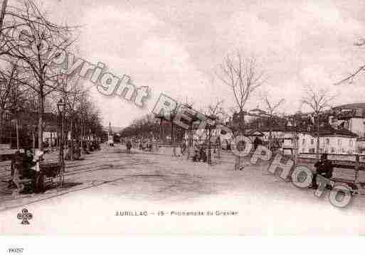 Ville de AURILLAC Carte postale ancienne