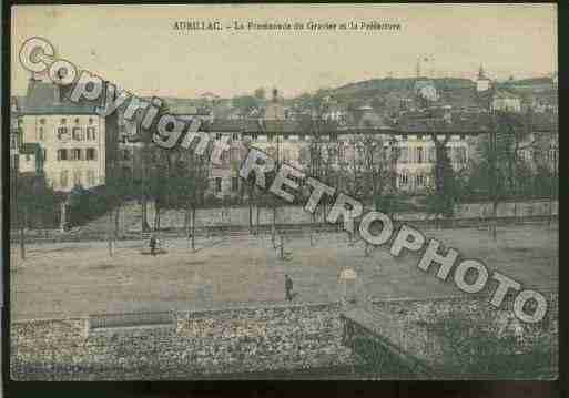 Ville de AURILLAC Carte postale ancienne