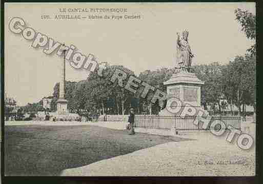 Ville de AURILLAC Carte postale ancienne