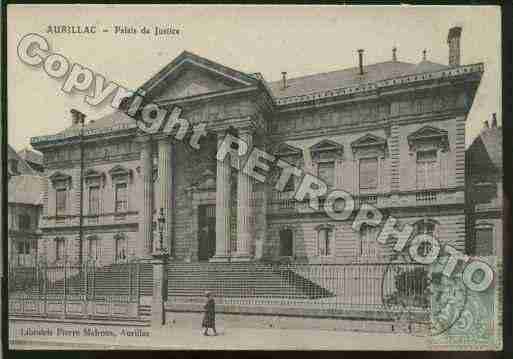 Ville de AURILLAC Carte postale ancienne