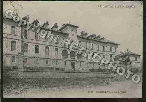 Ville de AURILLAC Carte postale ancienne