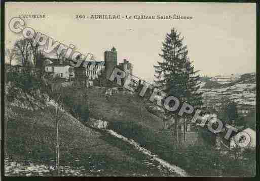 Ville de AURILLAC Carte postale ancienne