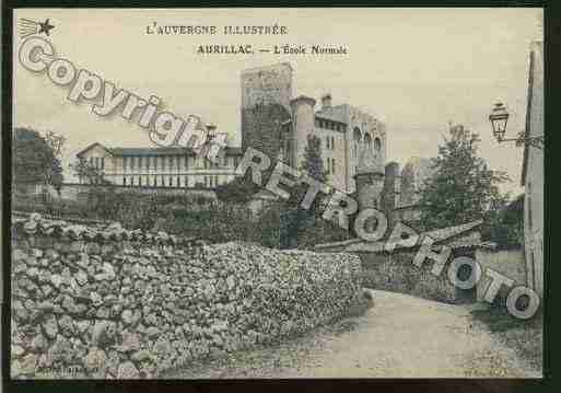 Ville de AURILLAC Carte postale ancienne