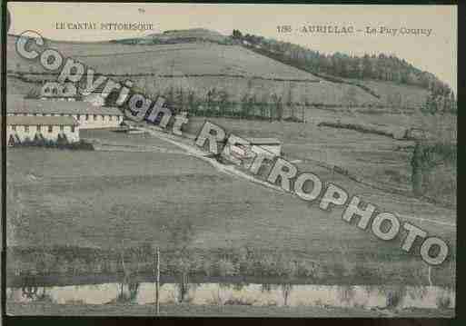 Ville de AURILLAC Carte postale ancienne