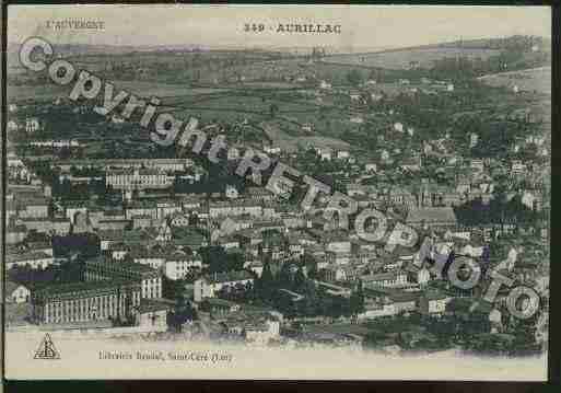 Ville de AURILLAC Carte postale ancienne