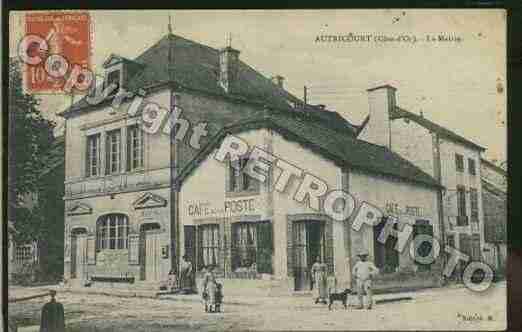 Ville de AUTRICOURT Carte postale ancienne