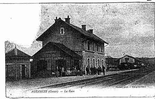 Ville de AUZANCES Carte postale ancienne