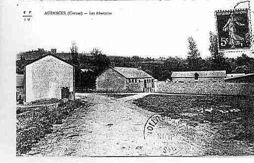 Ville de AUZANCES Carte postale ancienne