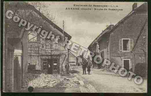 Ville de AVANNEAVENEY Carte postale ancienne