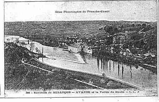 Ville de AVANNEAVENEY Carte postale ancienne