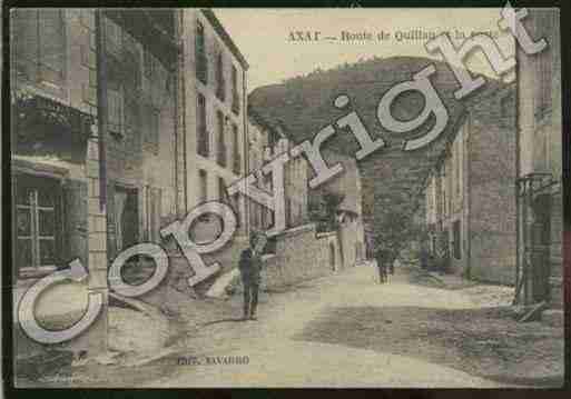 Ville de AXAT Carte postale ancienne