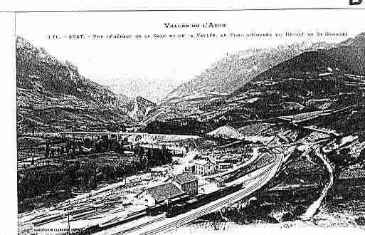 Ville de AXAT Carte postale ancienne