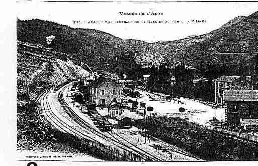 Ville de AXAT Carte postale ancienne