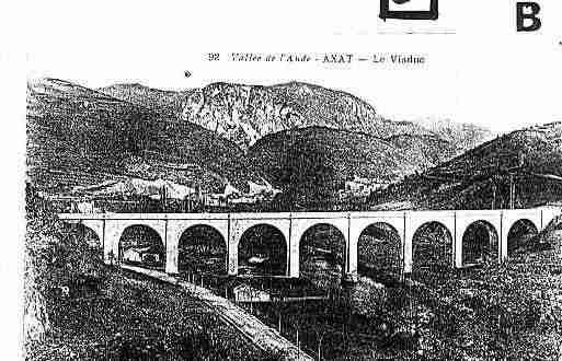 Ville de AXAT Carte postale ancienne