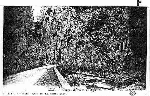 Ville de AXAT Carte postale ancienne