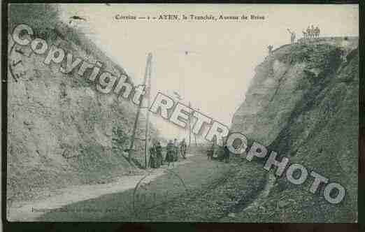 Ville de AYEN Carte postale ancienne Ville de AYEN Carte postale ancienne