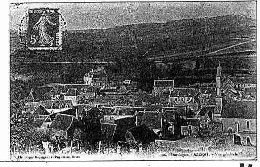 Ville de AZERAT Carte postale ancienne