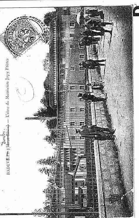 Ville de BADEVEL Carte postale ancienne Ville de BADEVEL Carte postale ancienne