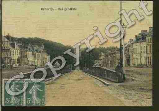 Ville de BALLEROY Carte postale ancienne