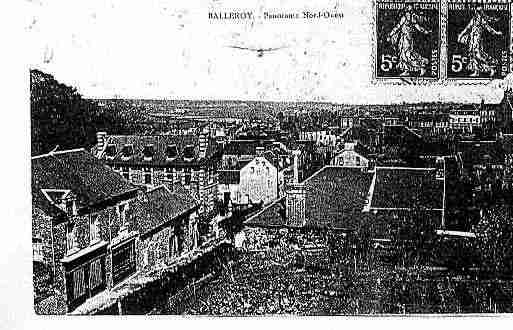 Ville de BALLEROY Carte postale ancienne