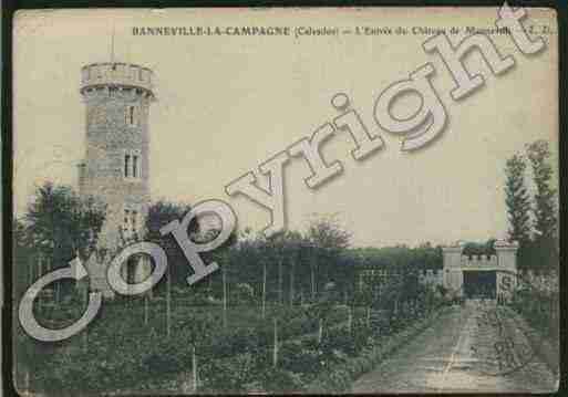 Ville de BANNEVILLELACAMPAGNE Carte postale ancienne