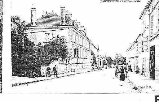 Ville de BARBEZIEUXSAINTHILAIRE Carte postale ancienne