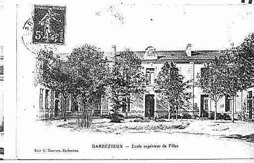 Ville de BARBEZIEUXSAINTHILAIRE Carte postale ancienne