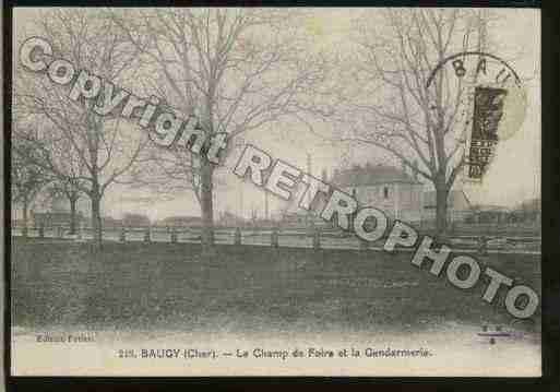 Ville de BAUGY Carte postale ancienne Ville de BAUGY Carte postale ancienne