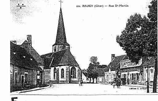 Ville de BAUGY Carte postale ancienne Ville de BAUGY Carte postale ancienne
