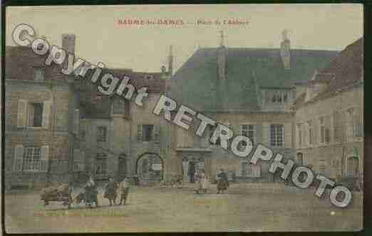 Ville de BAUMELESDAMES Carte postale ancienne