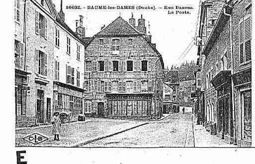 Ville de BAUMELESDAMES Carte postale ancienne