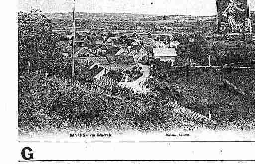 Ville de BAVANS Carte postale ancienne