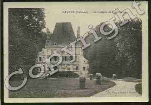 Ville de BAVENT Carte postale ancienne