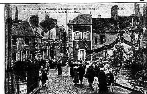 Ville de BAYEUX Carte postale ancienne