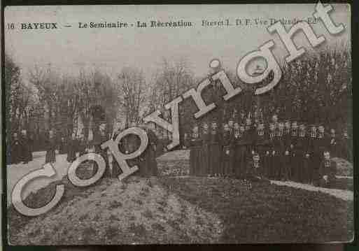 Ville de BAYEUX Carte postale ancienne