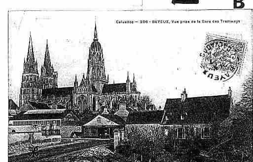 Ville de BAYEUX Carte postale ancienne