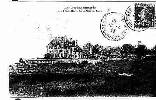 Ville de BEAULIEUSURDORDOGNE Carte postale ancienne