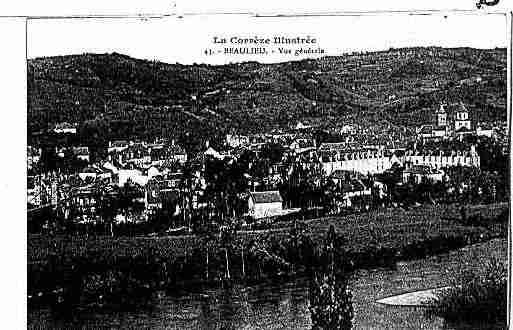 Ville de BEAULIEUSURDORDOGNE Carte postale ancienne