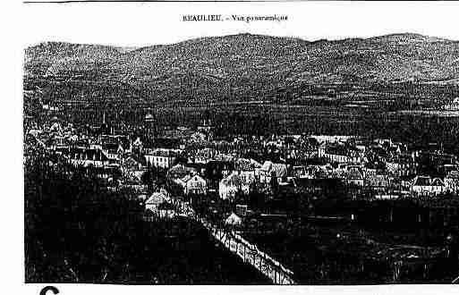 Ville de BEAULIEUSURDORDOGNE Carte postale ancienne