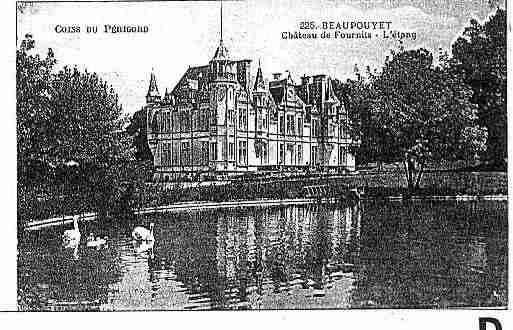 Ville de BEAUPOUYET Carte postale ancienne