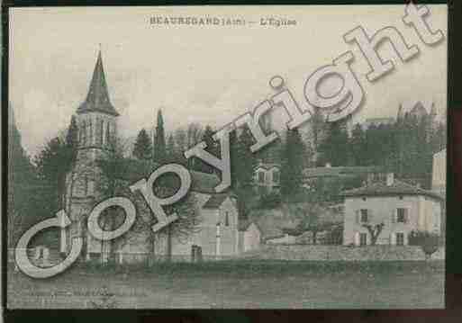 Ville de BEAUREGARD Carte postale ancienne