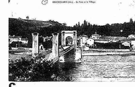 Ville de BEAUREGARD Carte postale ancienne