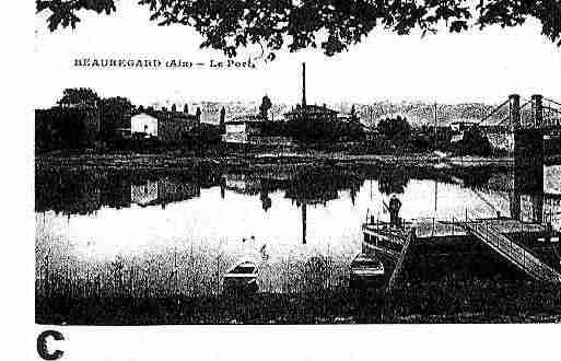 Ville de BEAUREGARD Carte postale ancienne