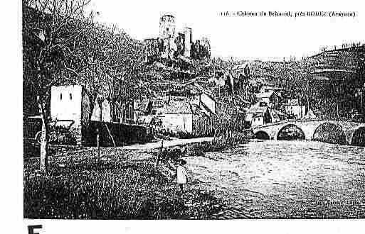 Ville de BELCASTEL Carte postale ancienne