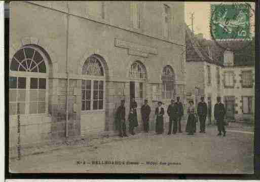 Ville de BELLEGARDEENMARCHE Carte postale ancienne