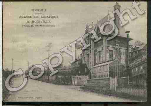 Ville de BENERVILLESURMER Carte postale ancienne