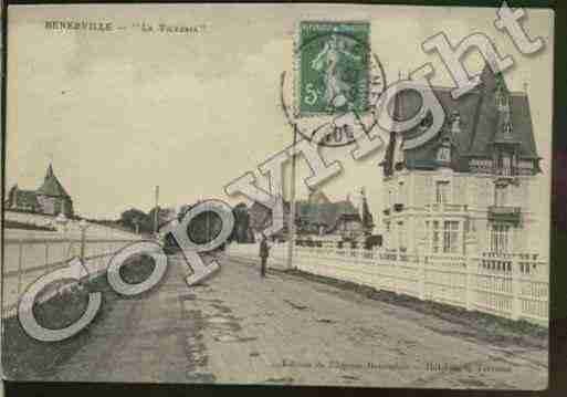 Ville de BENERVILLESURMER Carte postale ancienne